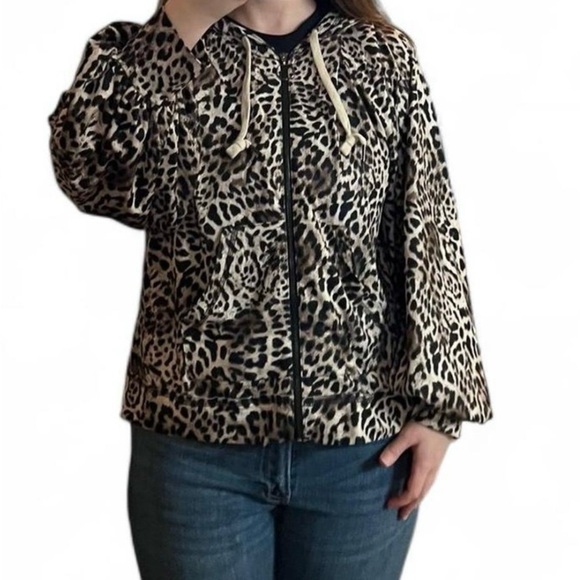 Love Riche Animal Print boutique Hoodie size small - Picture 4 of 8